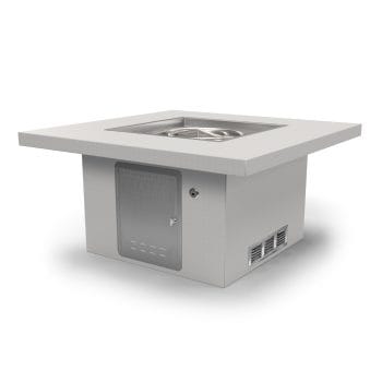 The Outdoor Plus Square Fire Table Form - 24” Tall - Ready to Finish