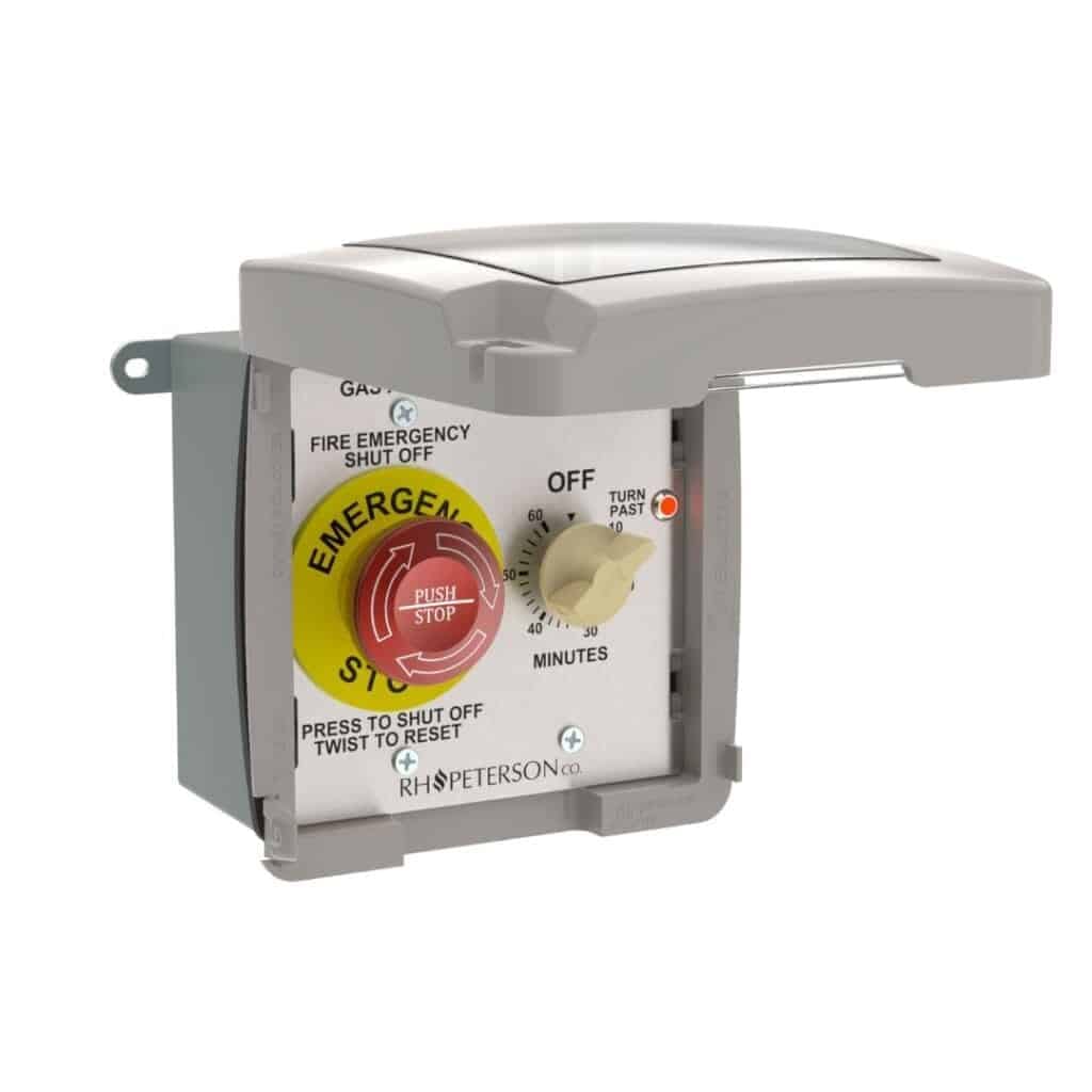 110V Commercial Emergency Stop & Electric Timer - 5550-110E