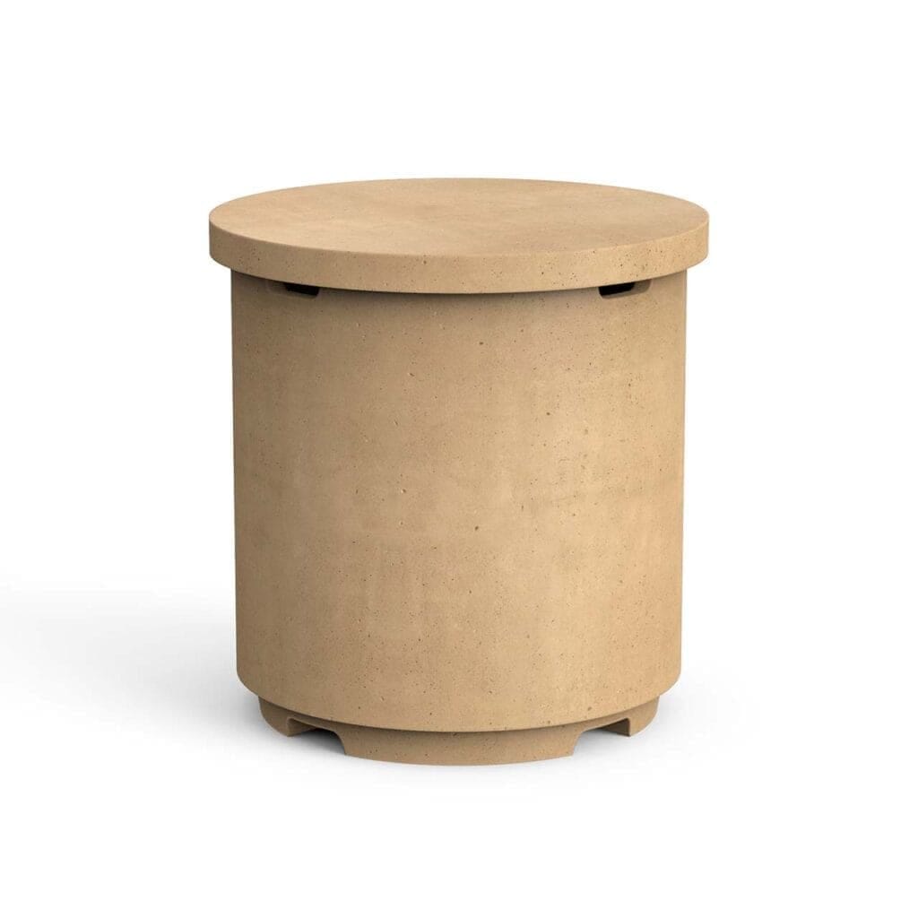 American Fyre Designs - Contempo - Propane Tank Hiding Table