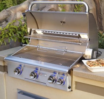 Alternative view of American Outdoor Grills ”L” Series Built-in Grill - 30NBL