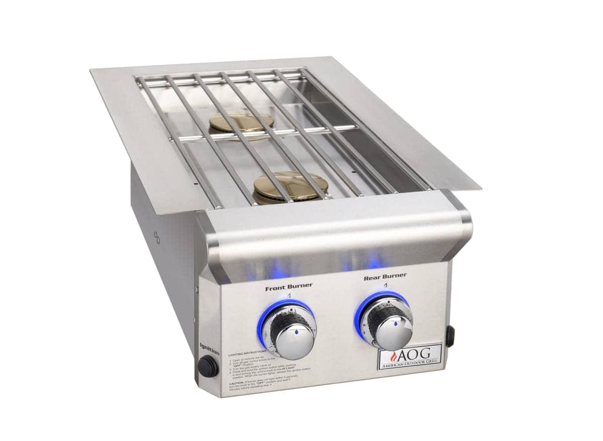 American Outdoor Grills “L” Series Double Side Burner Natural Gas 3282L