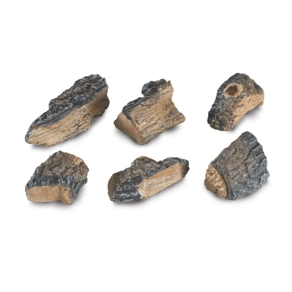 Charred Wood Chips - WCH-6-6 (36 pcs.)