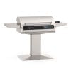 Fire Magic Grills 30 Inch Patio Post-Mount Accessible Electric Grill and Dual Control