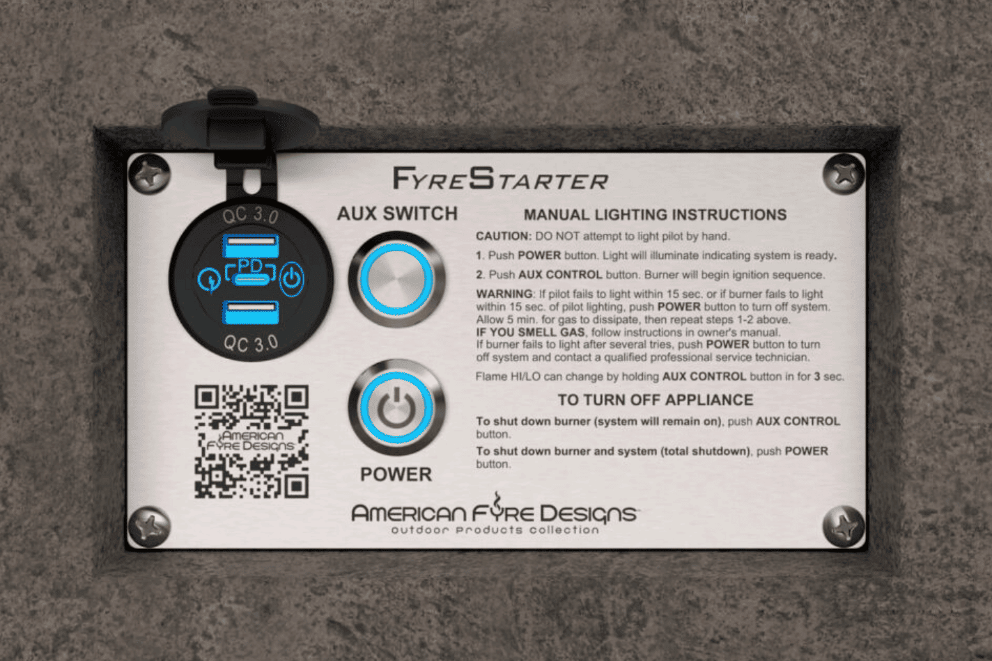 Fyrestarter Bluetooth Control