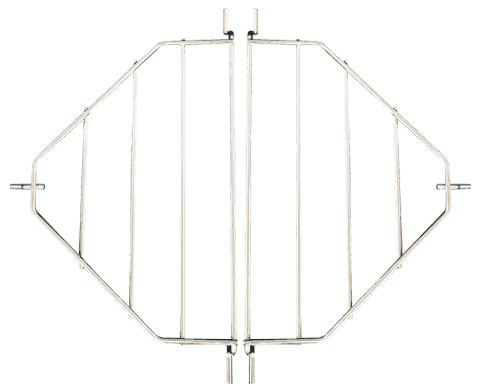 Heat Deflector Rack Drip Pan Rack For XL