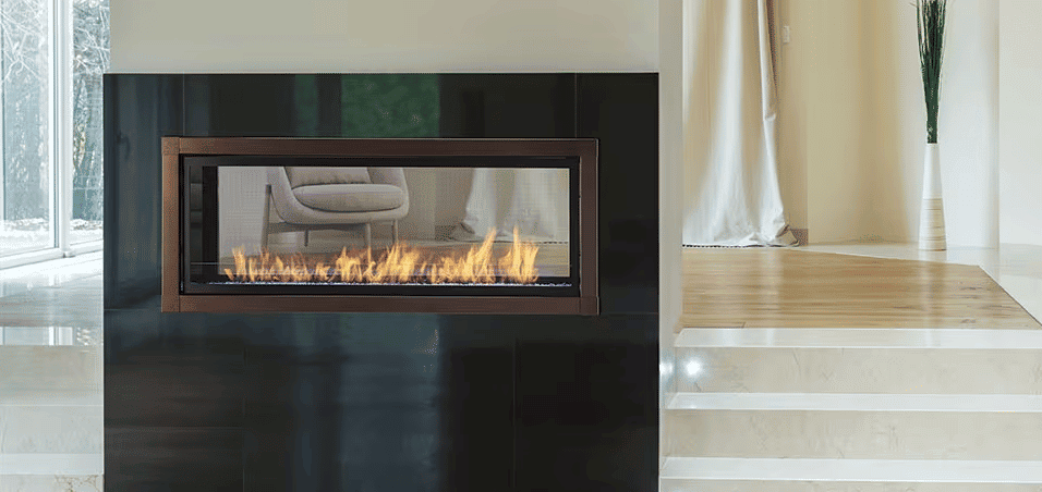 Monessen See Through Fireplace