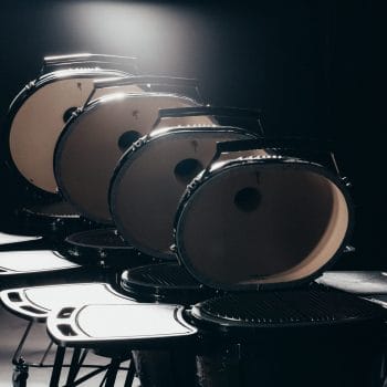 Primo XX-Large Charcoal Grill - All-In-One open lid