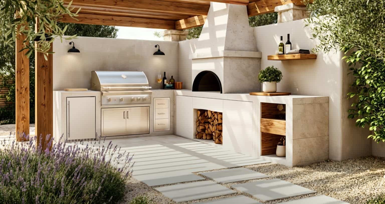 SummerSet Grills Outdoor Kitchen Background