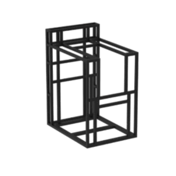 Videl 24 KD Island for Side Burner with backsplash