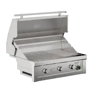 Videl Grills 36 Commercial Grill - 3 Burner Grill - Built-In 1 Hour Timer