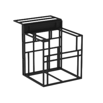 Videl Grills 36 KD Island for Griddle with Bar