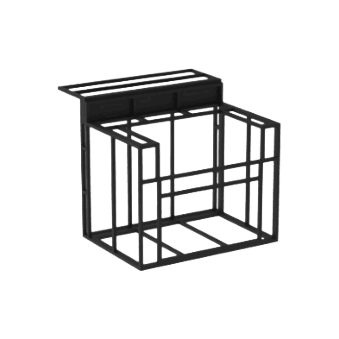 Videl Grills 48" KD Island for Grill - Knockdown Frame - Image 3