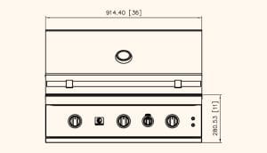 Summerset Grills QUEST 36″ Built-In Grill